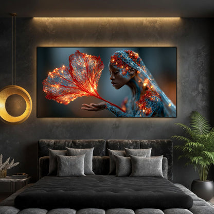 Tablou Abstract Living – A Hand Toward Light