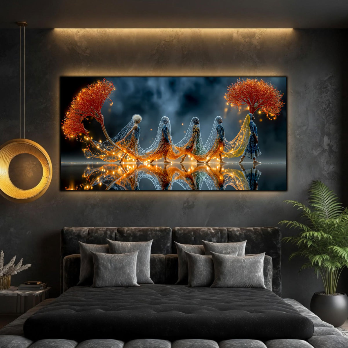 Tablou Abstract Living – Her First Light