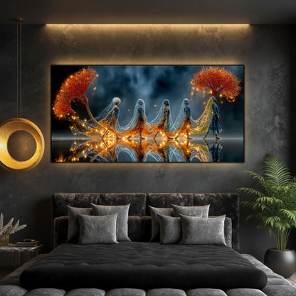Tablou Abstract Living – Her First Light