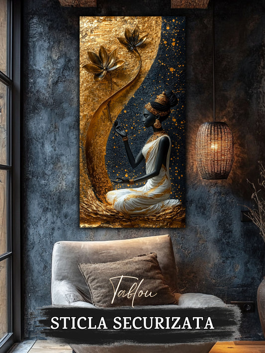 Tablou Sticla  - Aurum Divinum - 14