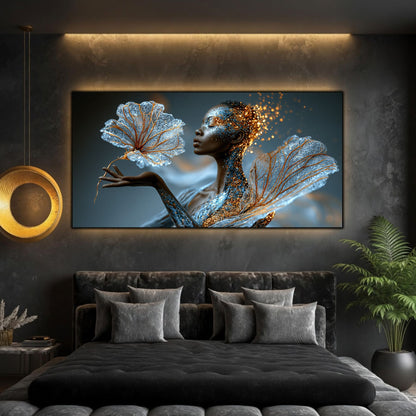 Tablou Abstract Living – A Flame Without Weight