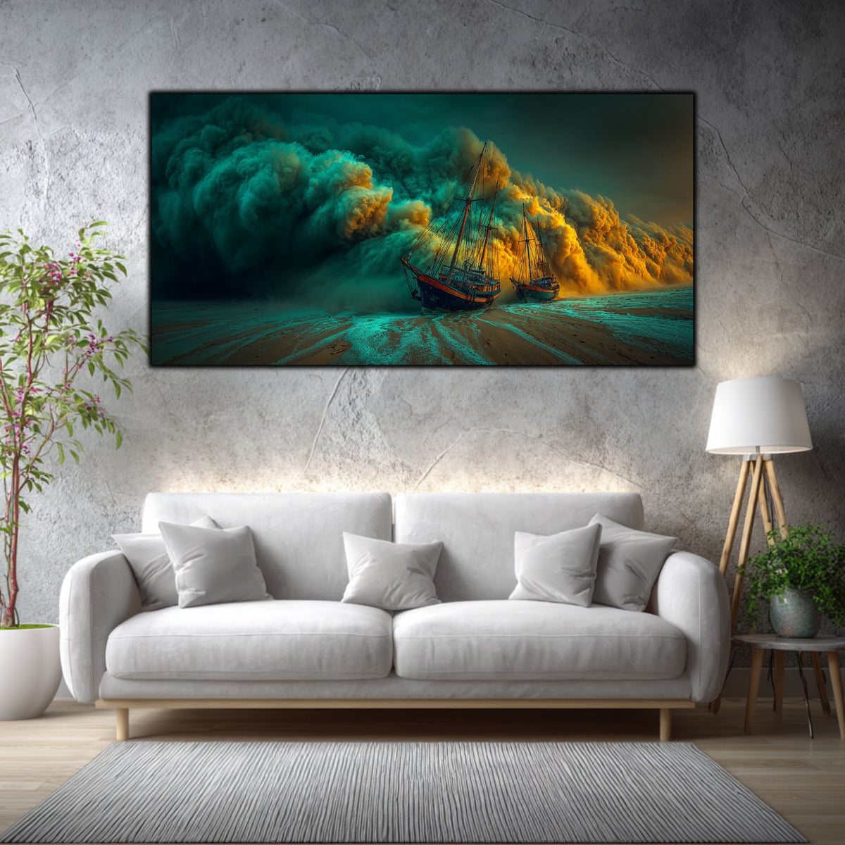 Tablou Living Modern – Before the Deep
