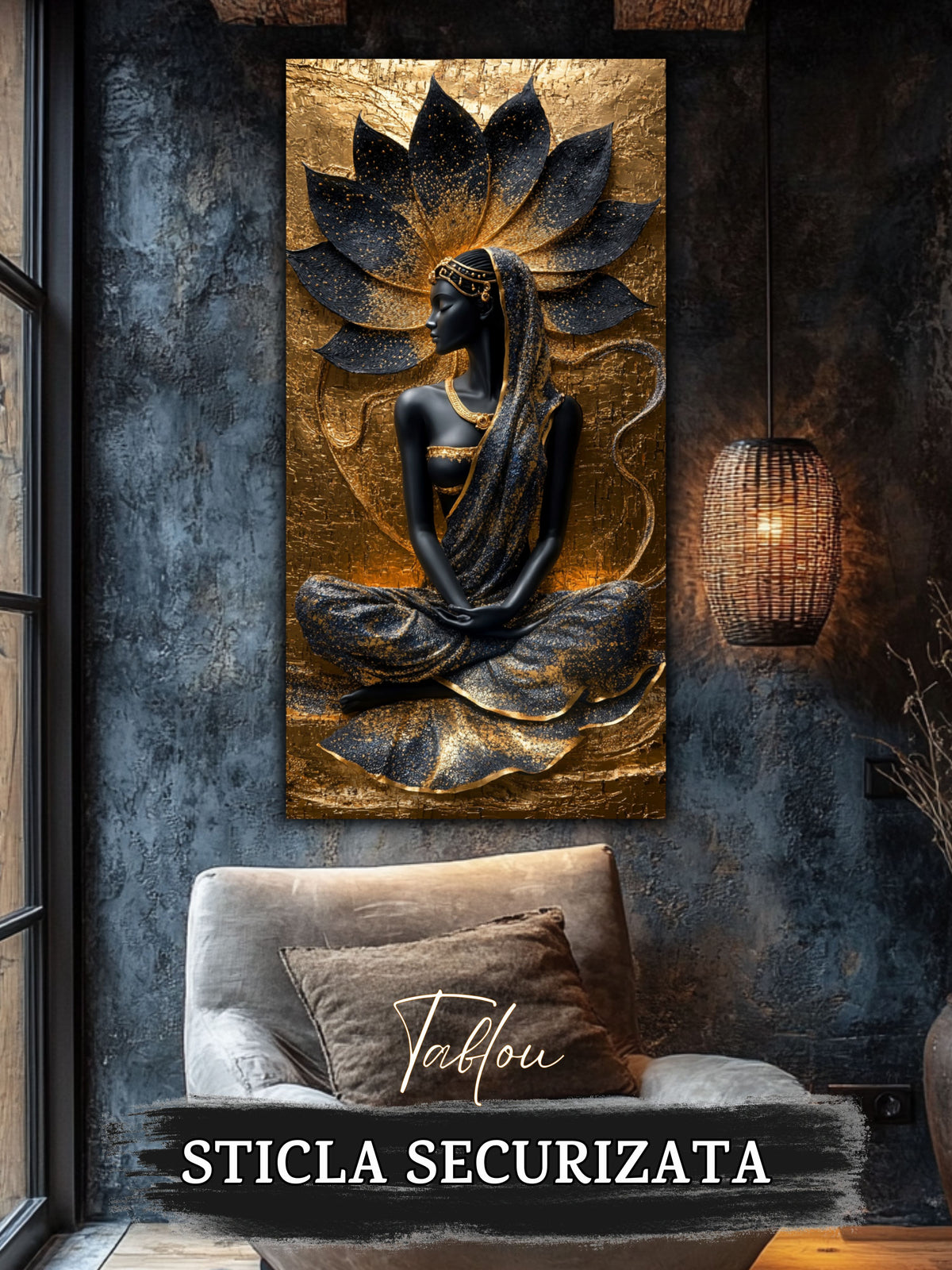 Tablou Sticla  - Aurum Divinum - 15