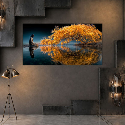 Tablou Living Sticlă – The Meeting Place