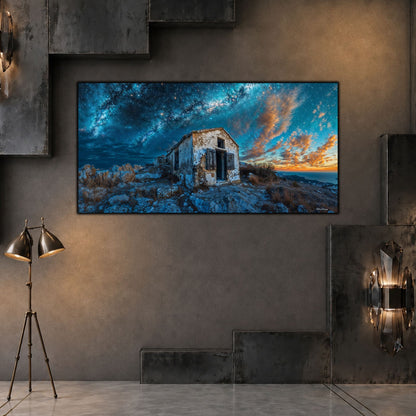 Tablou Living Sticlă – The Weathered Shelter