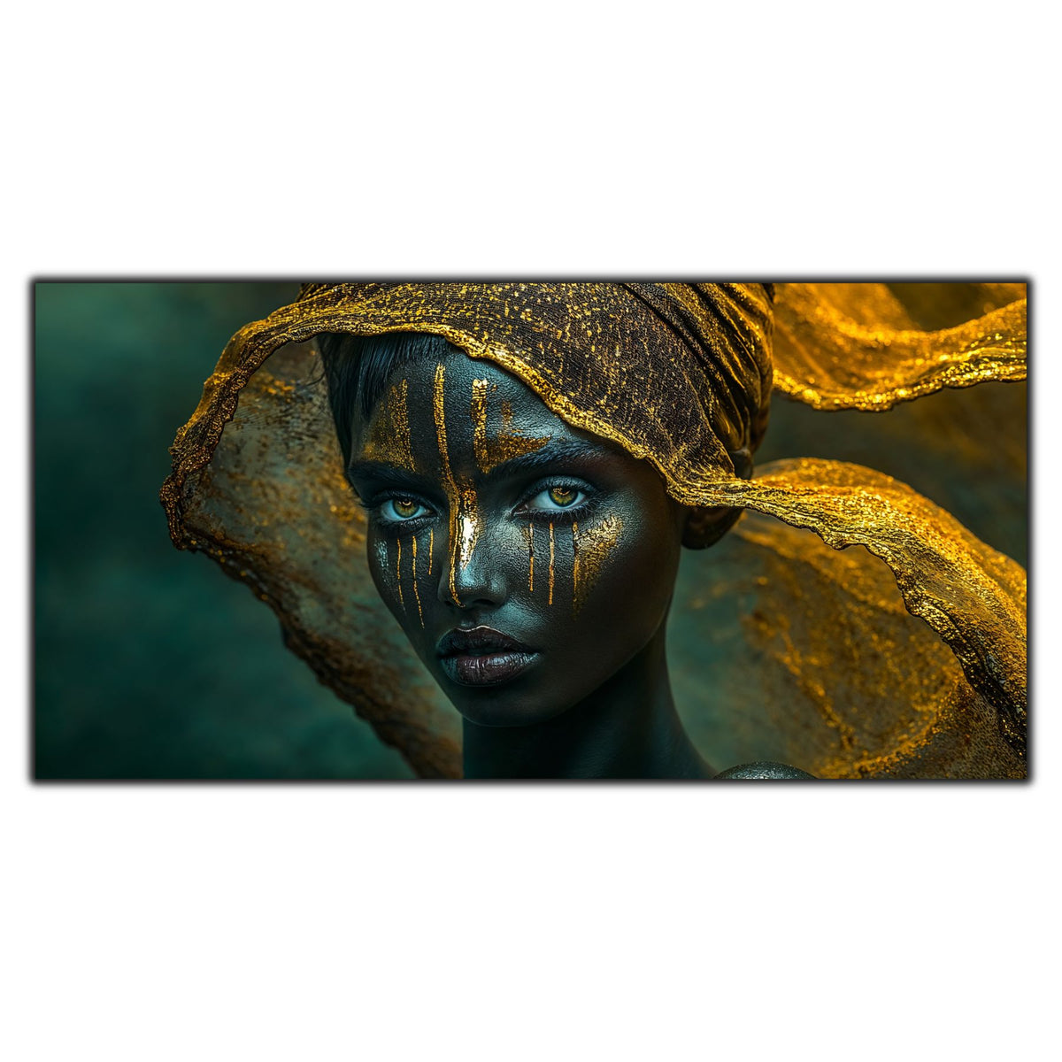 Tablou Dormitor Elegant – Golden Stillness