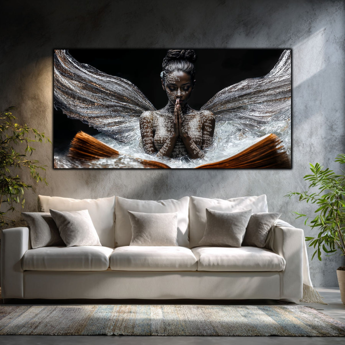 Tablou Decorativ Living Rugăciunea Paginilor