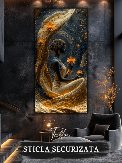 Tablou Sticla  - Aurum Divinum - 19