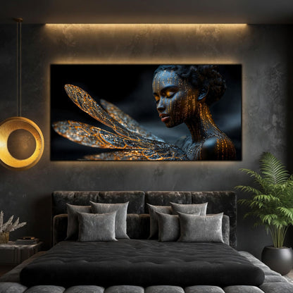 Tablou Dormitor Elegant – Whispers in Flight