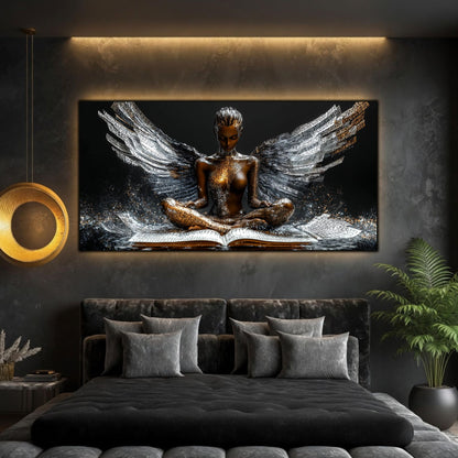 Tablou Sufragerie – Lumina dintre pagini