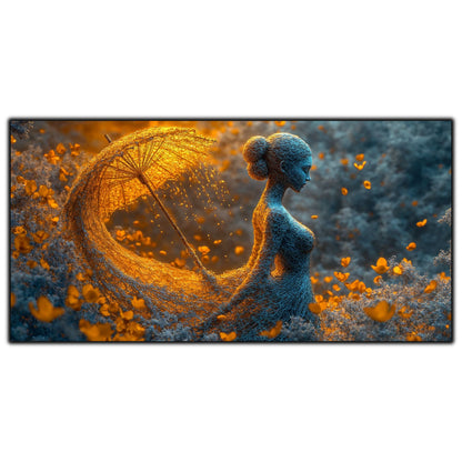Tablou Dormitor Relaxant – Reziliența bolții de chihlimbar