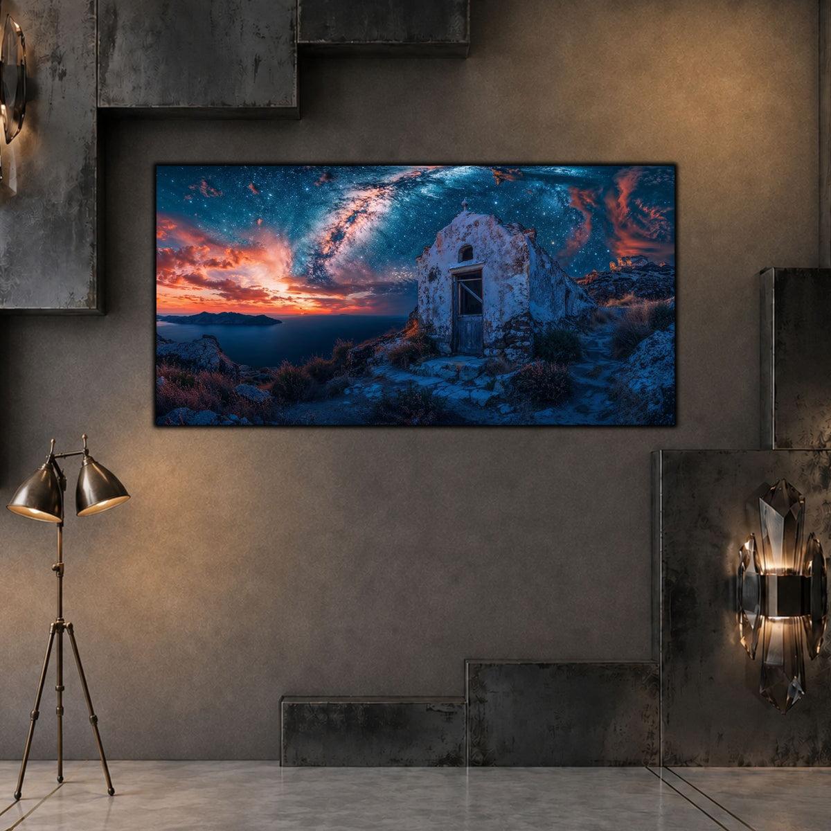 Tablou Living Sticlă – The Stone Arch