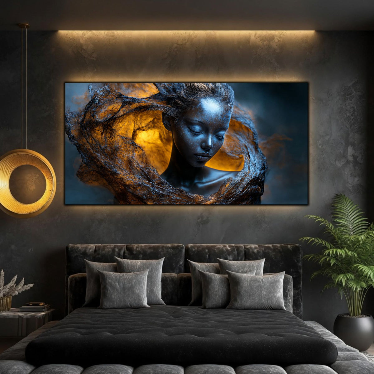 Tablou Decorativ Living Nucleul de Lumină