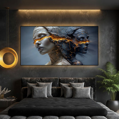 Tablou Living Modern – Jarul dintre noi