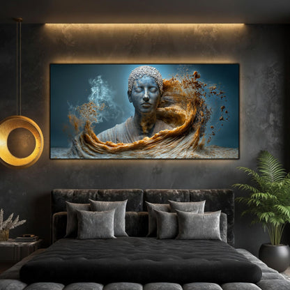 Tablou Abstract Living – Paza gândului senin