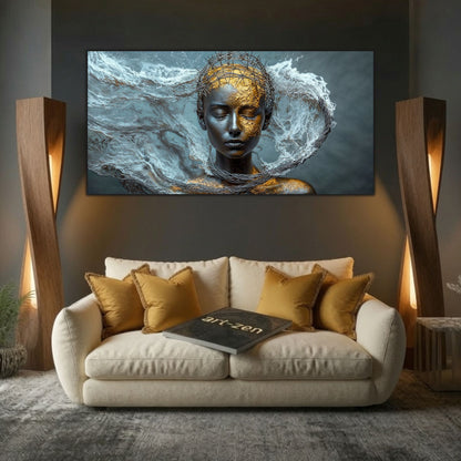 Tablou Sticlă Securizată – Inner Tide