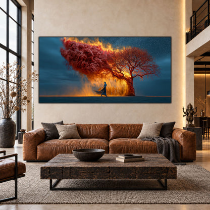 Tablou Sticla Securizata – The Tree That Remembers