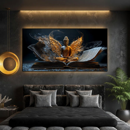 Tablou Living Elegant – Aripile Cunoașterii Tăcute