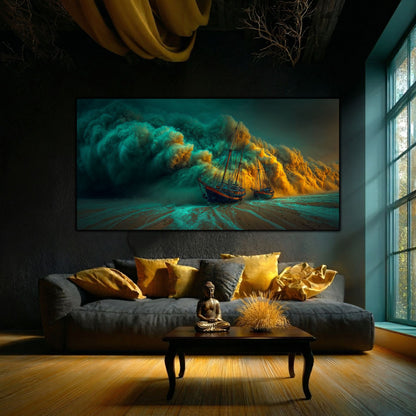 Tablou Living Modern – Before the Deep