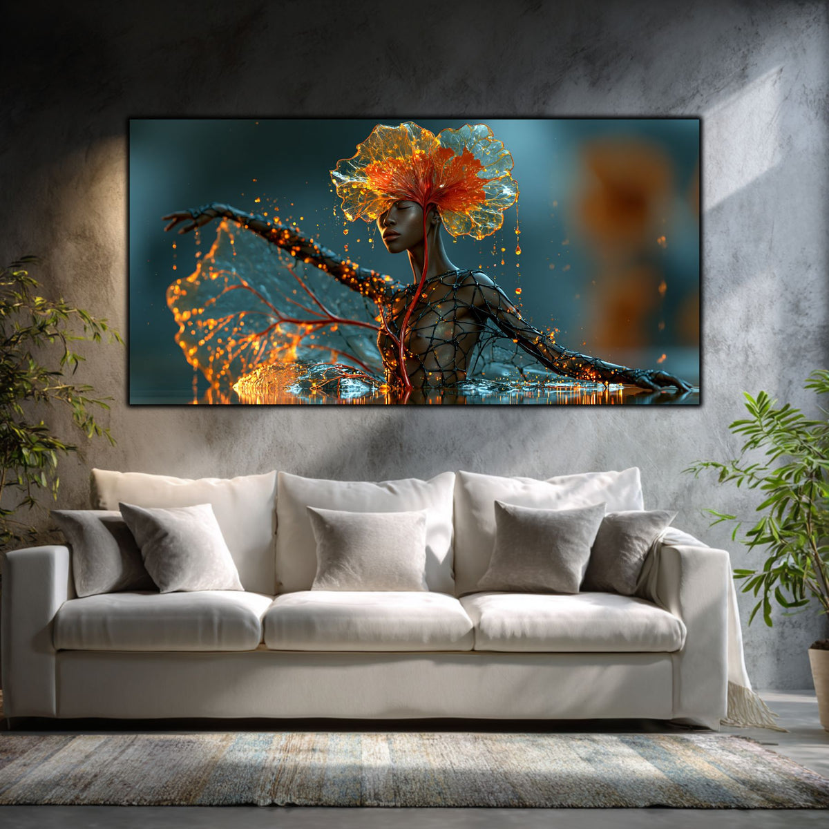 Tablou Abstract Living – A Place to Become