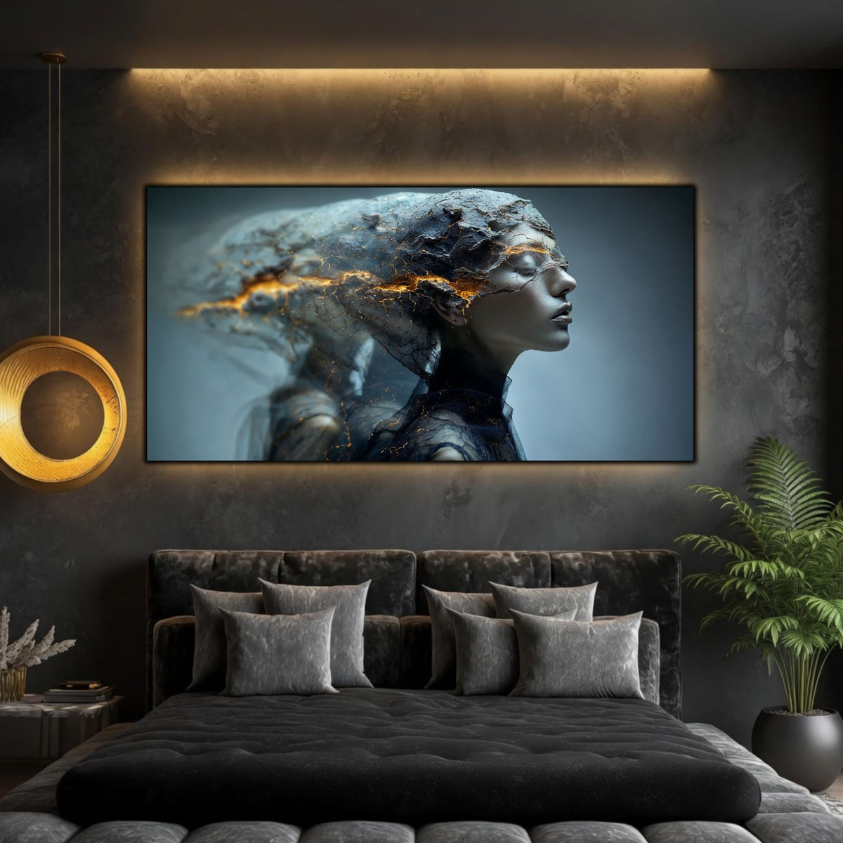 Tablou Living Modern – Cenușa amintirii