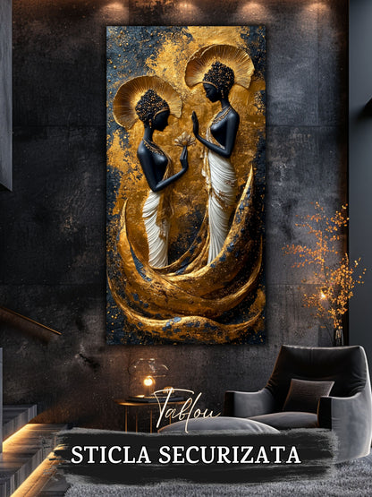 Tablou Sticla  - Aurum Divinum - 17