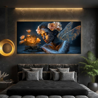 Tablou Elegant Living Aripa Tăcerii Albe