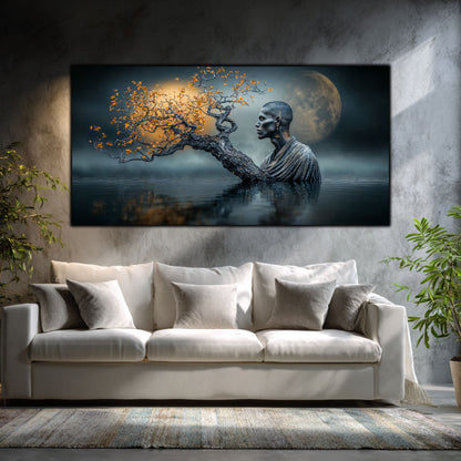 Tablou Modern Living Veghetorul Arborelui Lunar