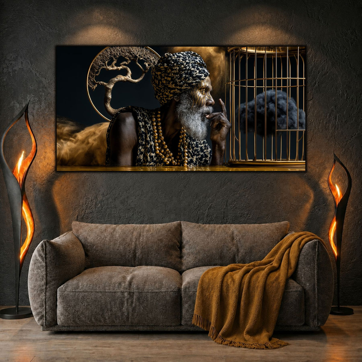 Tablou Modern Living – Iluzia furtunii captive