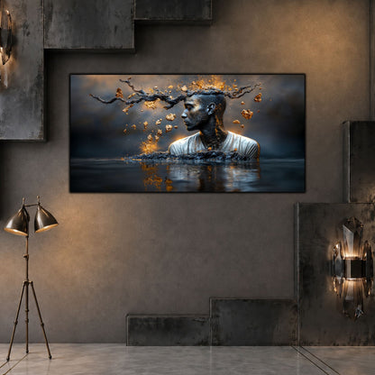 Tablou Modern Living Coroana Ramurilor de Foc
