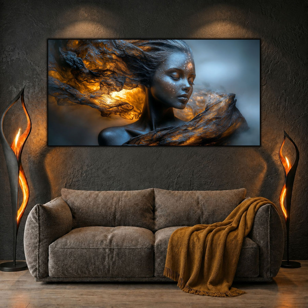 Tablou Decorativ Living Jarul din Văl