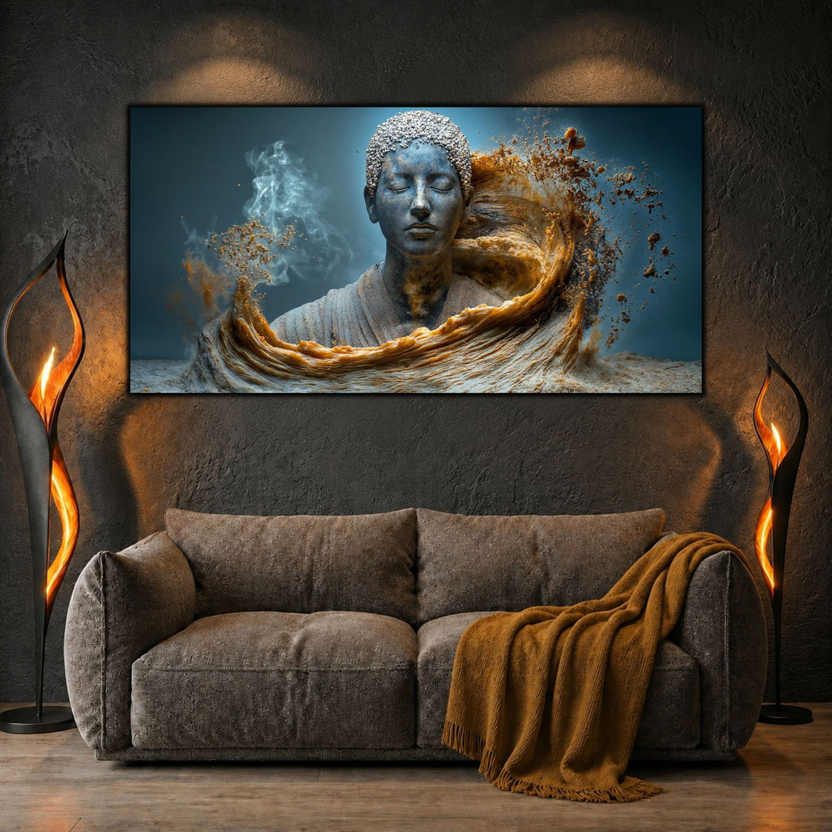 Tablou Abstract Living – Paza gândului senin