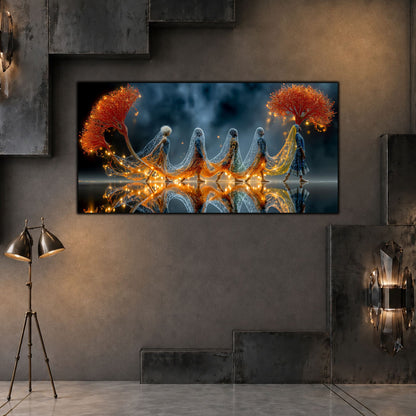 Tablou Abstract Living – Her First Light
