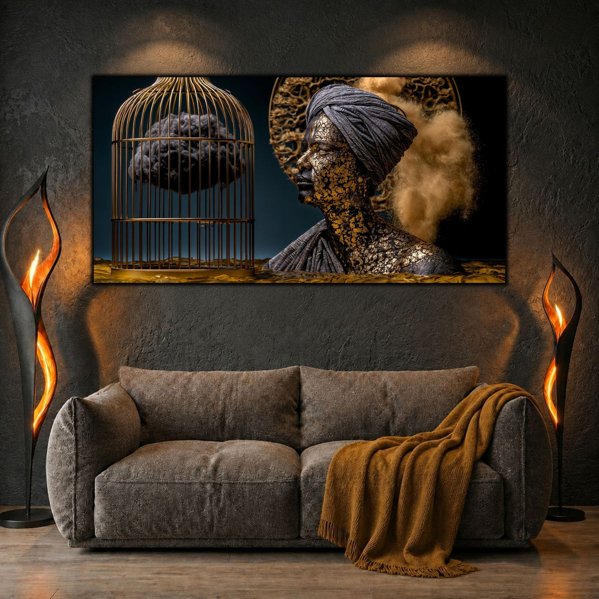 Tablou Modern Living – Paza furtunii închise