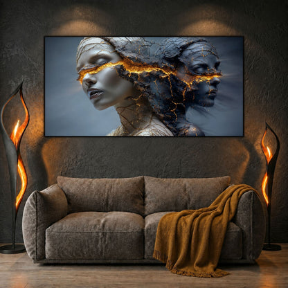 Tablou Living Modern – Jarul dintre noi