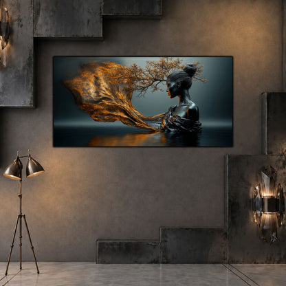 Tablou Modern Living Veșmântul Toamnei Aurii
