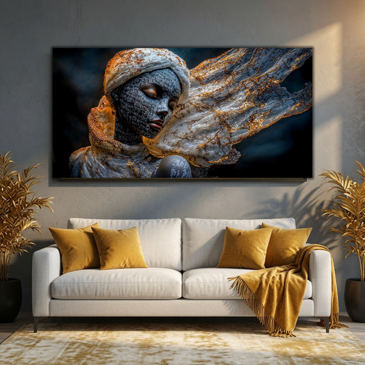 Tablou Elegant Living Aripa Tăcerii Albe