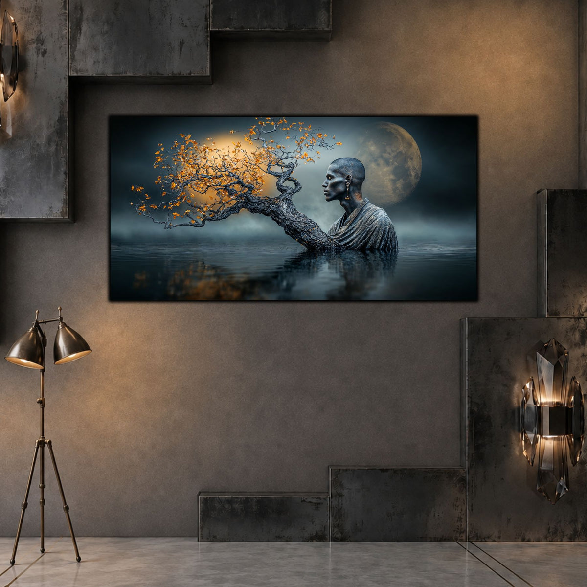 Tablou Modern Living Veghetorul Arborelui Lunar