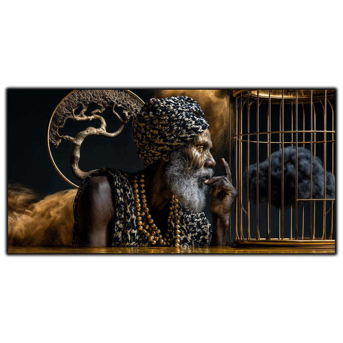Tablou Modern Living – Iluzia furtunii captive