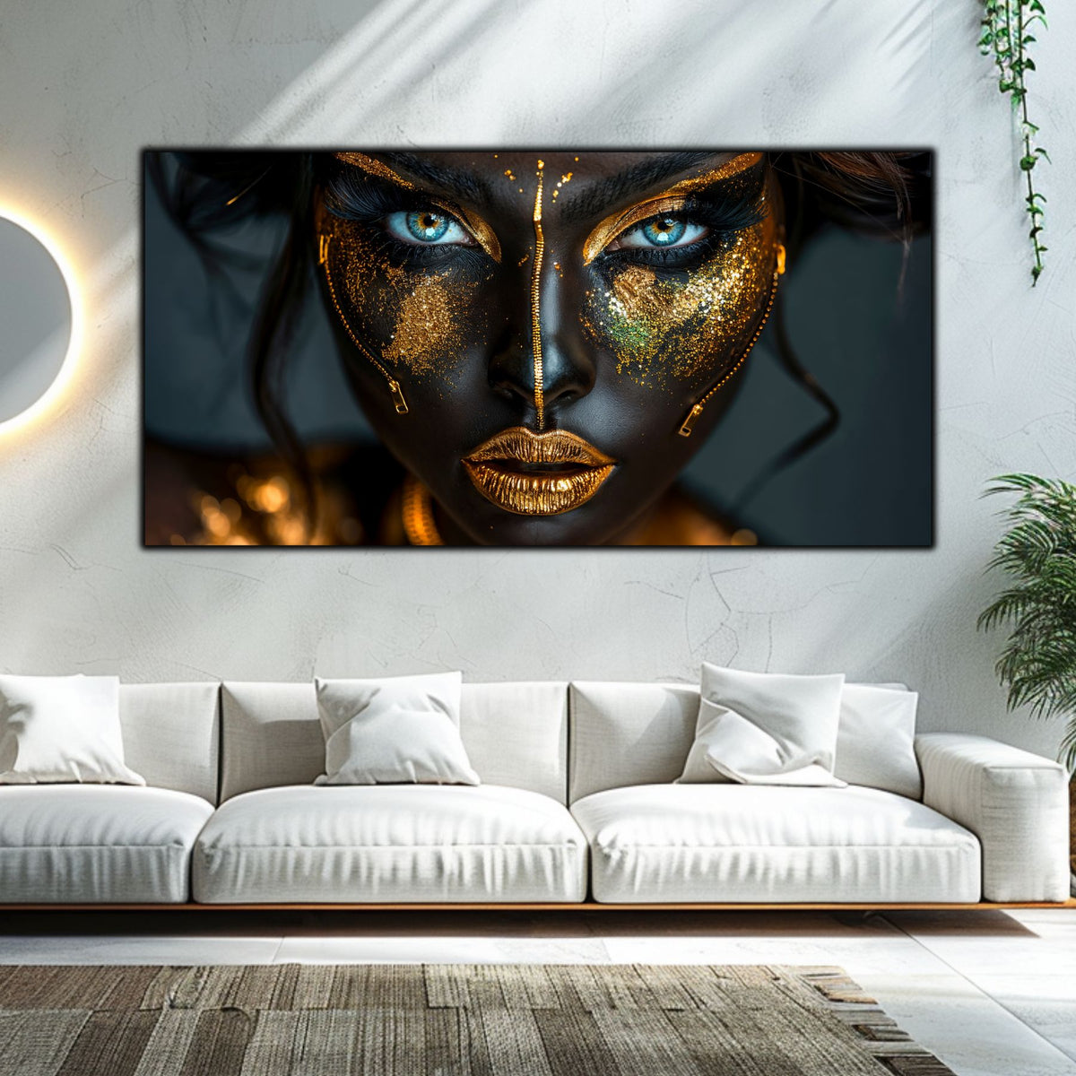 Tablou Sticla Securizata - Dark Zen Reimagined 01
