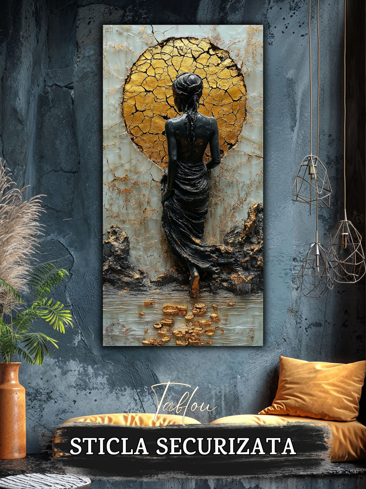 Tablou pentru sufragerie – The Gold That Remains | Fragments of Becoming