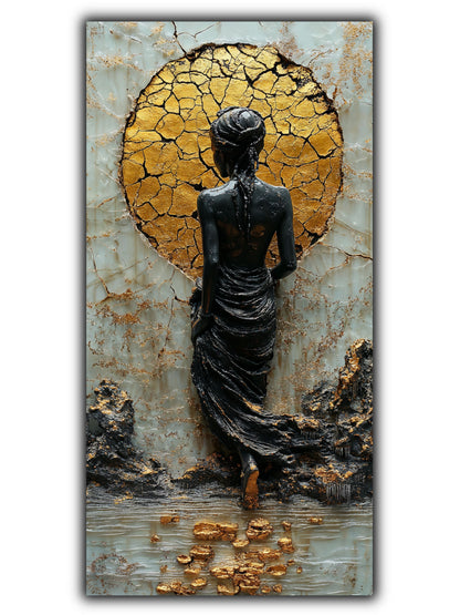 Tablou pentru sufragerie – The Gold That Remains | Fragments of Becoming