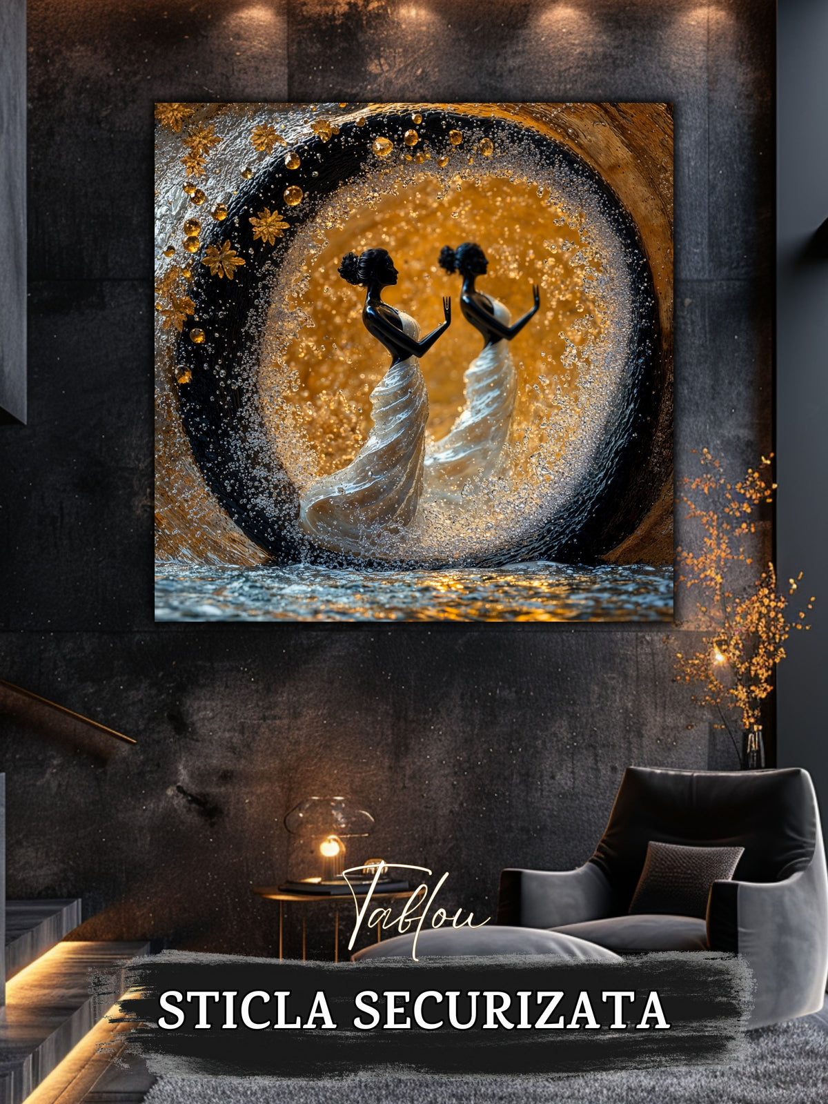 Tablou Sticla Securizata - Twisted Dream - 02