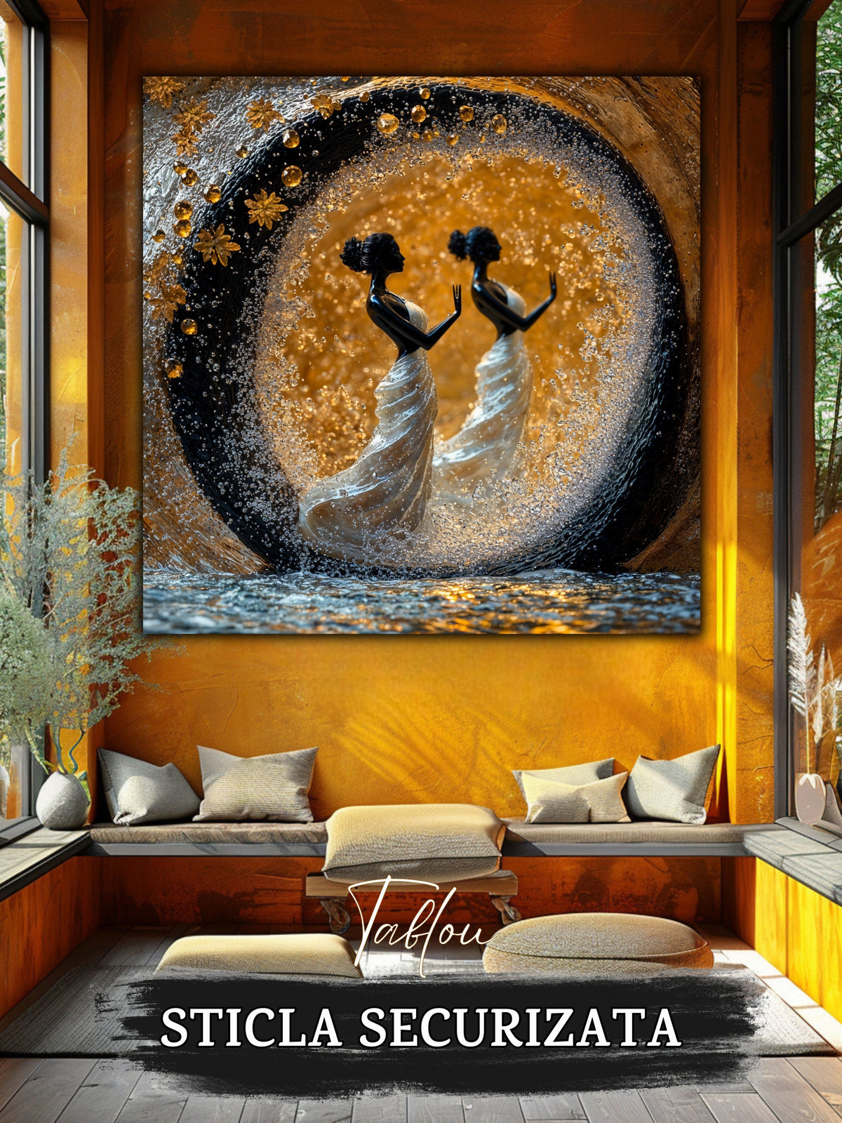 Tablou Sticla Securizata - Twisted Dream - 02