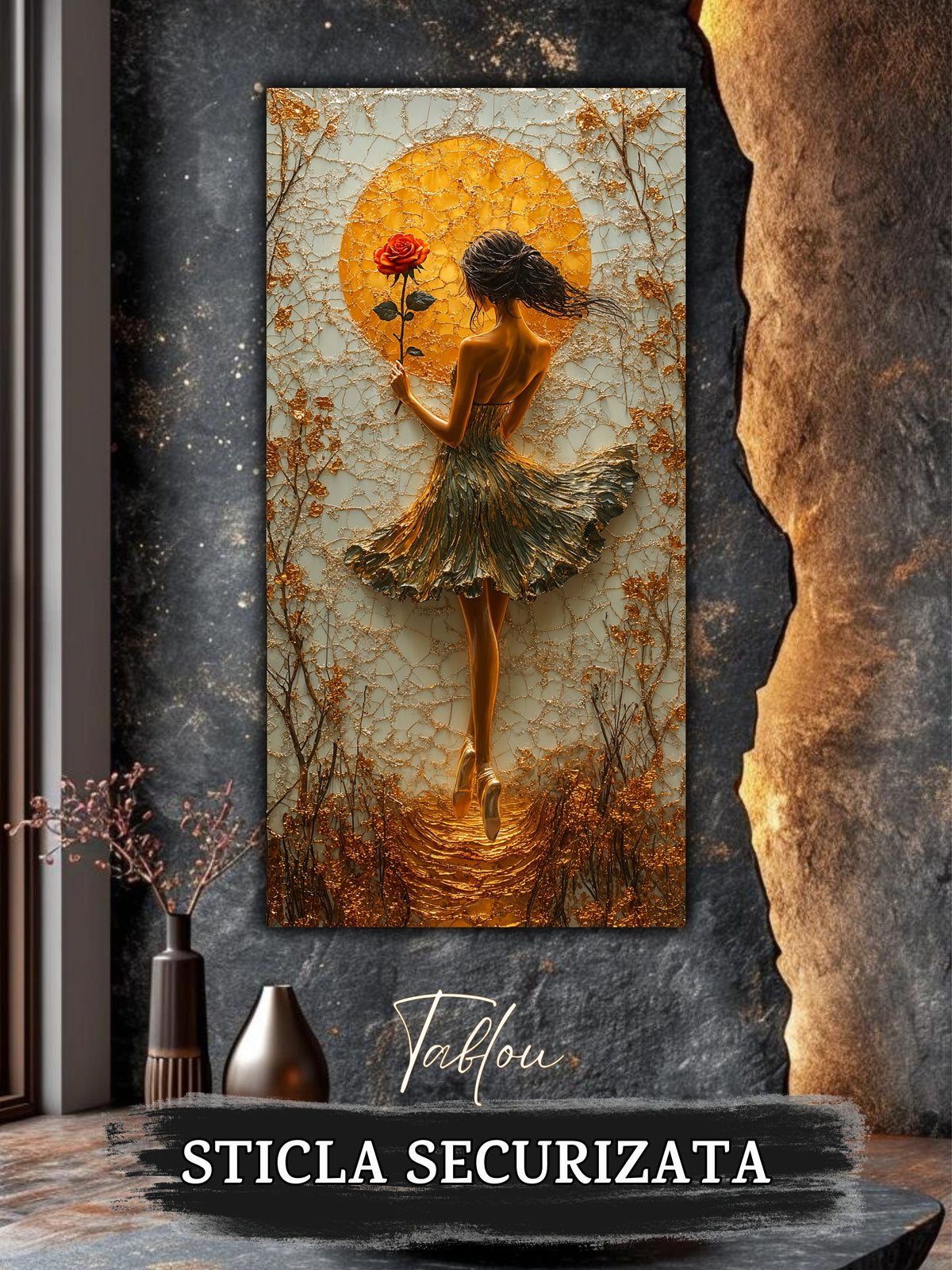 Tablou pentru sufragerie – Incomplete Grace | Fragments of Becoming