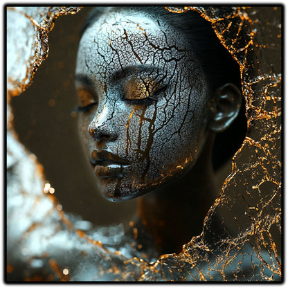 Liquid dream 03 - Tablou Unicat pe Sticla