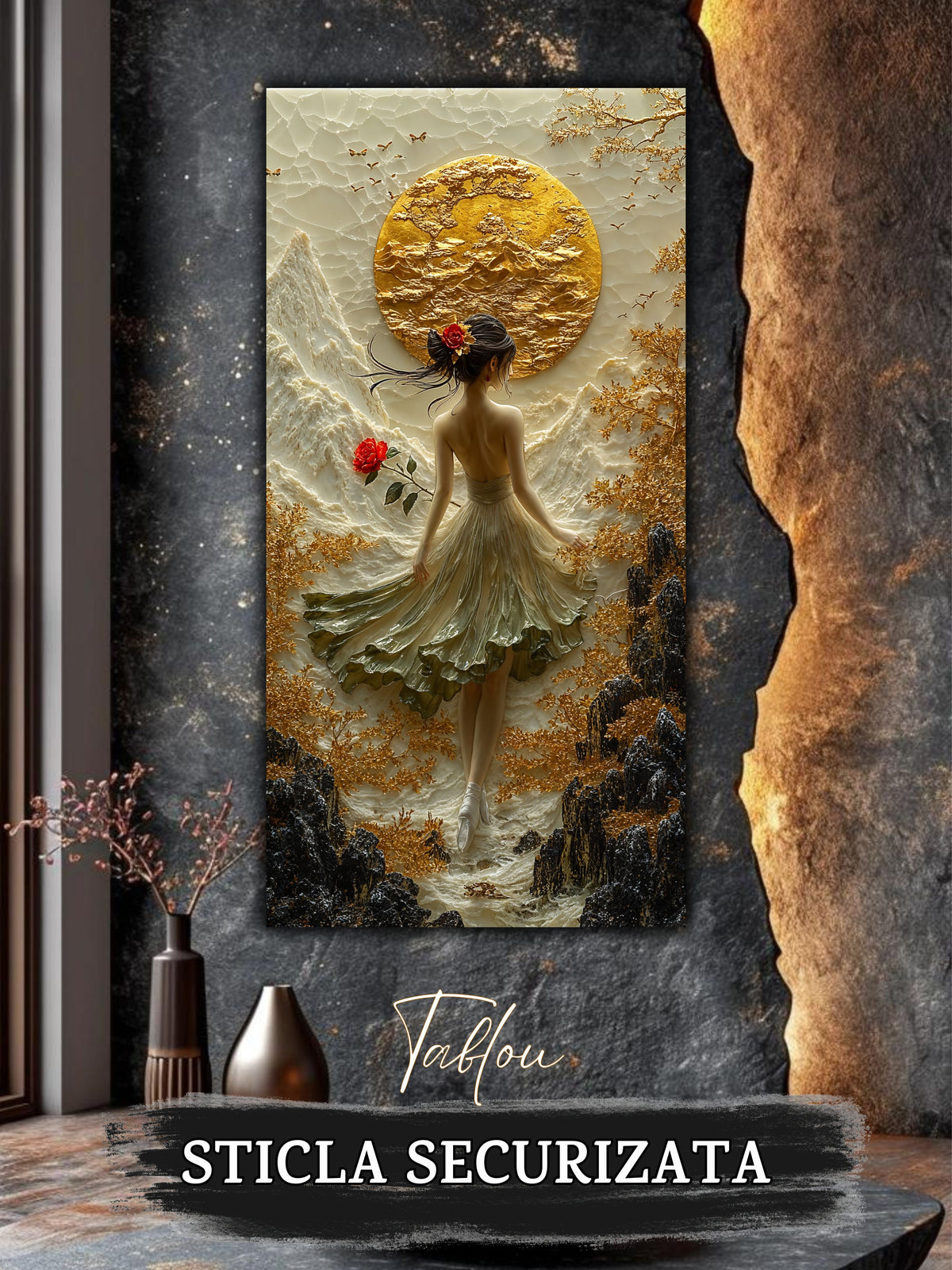 Tablou pentru sufragerie – A Face of Weather | Fragments of Becoming