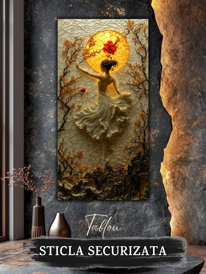 Tablou pentru sufragerie – Where Gold Breaks | Fragments of Becoming