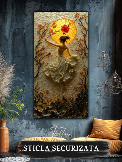 Tablou pentru sufragerie – Where Gold Breaks | Fragments of Becoming