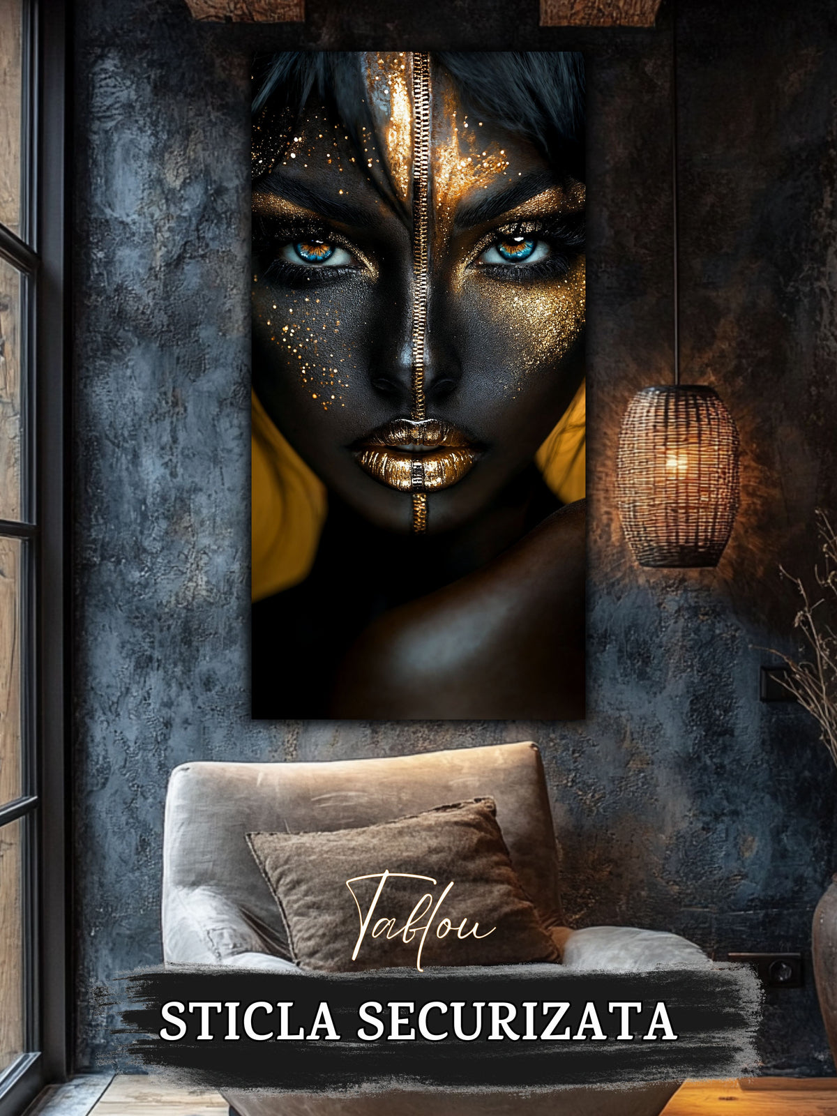 Tablou Sticla - Dark Zen - 24
